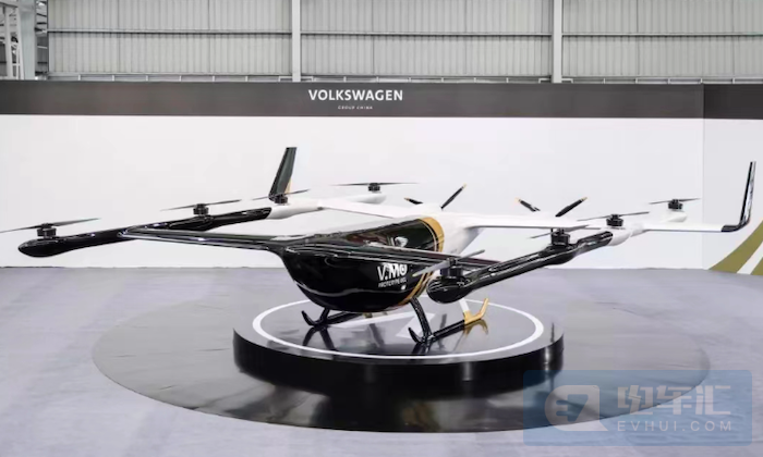 大众中国发布载人飞行器原型机 布局城市空中交通